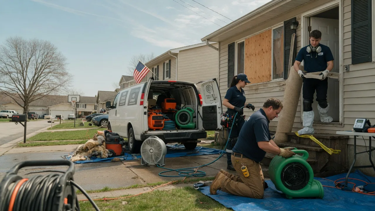 Water Damage Restoration in Paris, TN near me